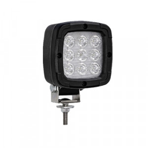 LED TYÖVALO 15W 12-50V MUSTA, FT-036